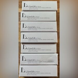 LimeLife by Alcone Power Pout Perfect Lipstick set of 7 new in box